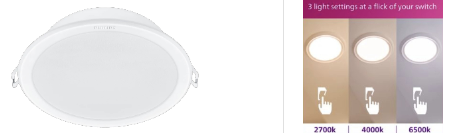 Philips Meson SceneSwitch Round (Tri-Color)